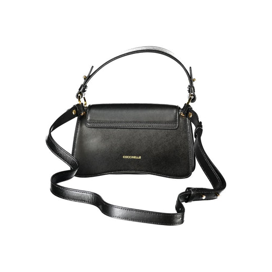 Coccinelle Schwarzes Leder Frauen Handtasche