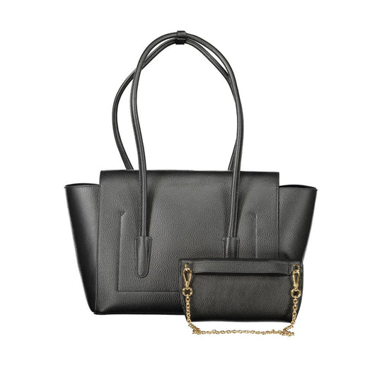 Coccinelle Schwarzes Leder Frauen Handtasche