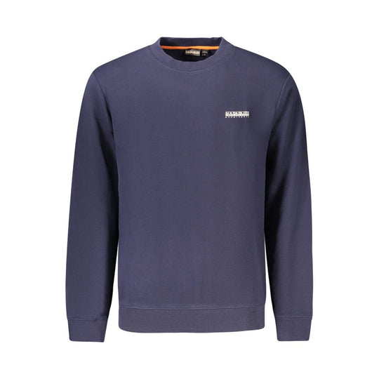 Napapijri Blauer Baumwollpullover für Männer