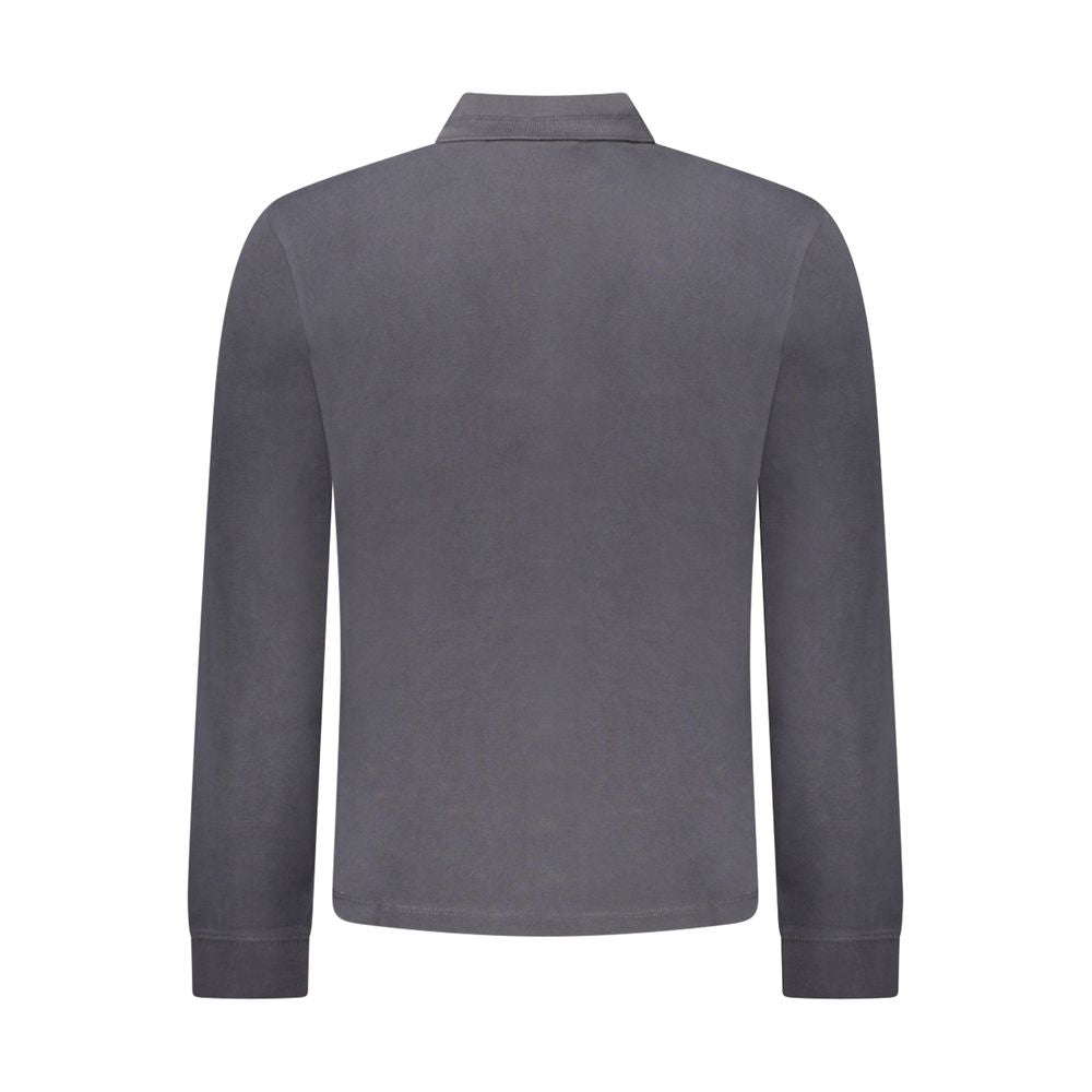 Napapijri Schwarzes Baumwoll-Poloshirt für Männer