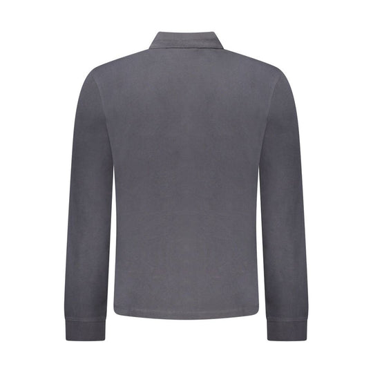 Napapijri Schwarzes Baumwoll-Poloshirt für Männer