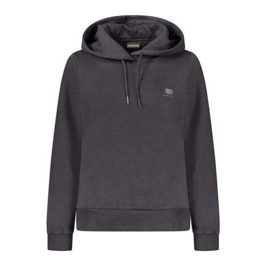 Napapijri Schwarzer Baumwollpullover für Frauen