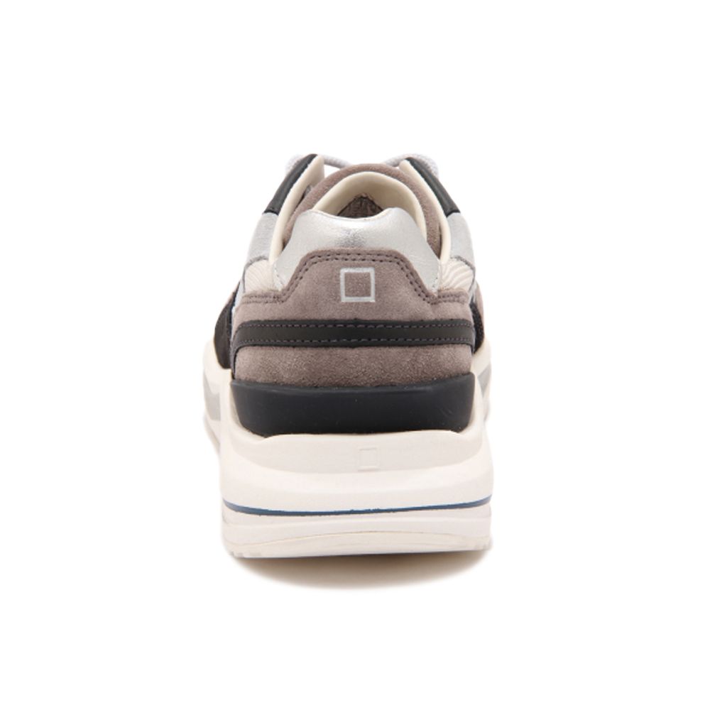 D.A.T.E Beige Leder Sneaker