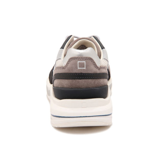 D.A.T.E Beige Leder Sneaker