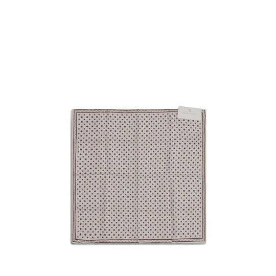 Brunello Cucinelli Polka Dot Einstecktuch aus Seide