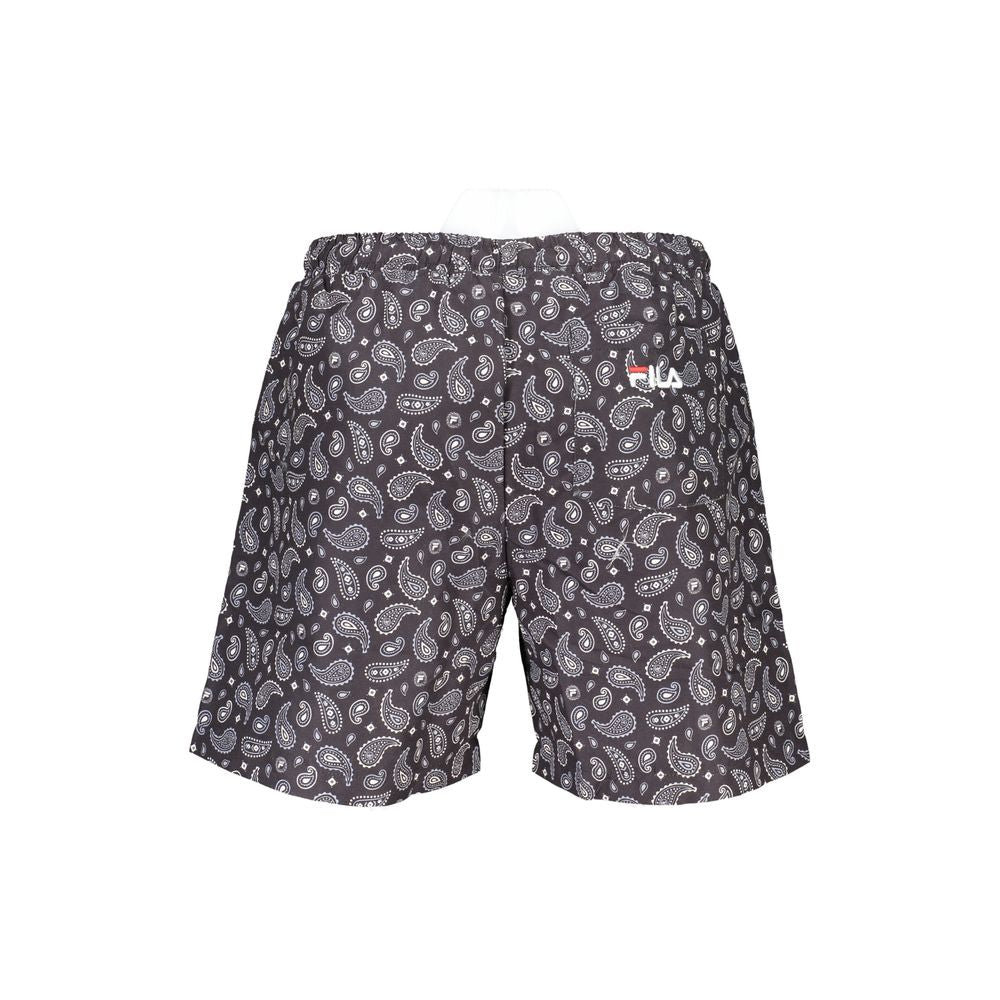 Fila Schwarze Polyester-Badebekleidung