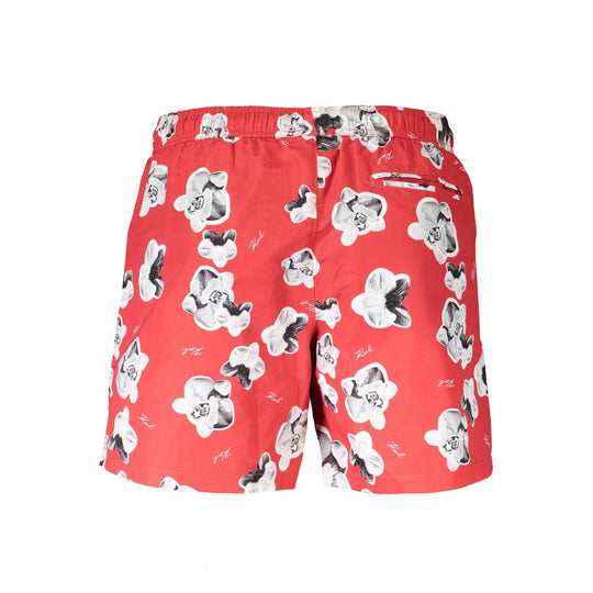 Karl Lagerfeld Rote Polyester-Badebekleidung