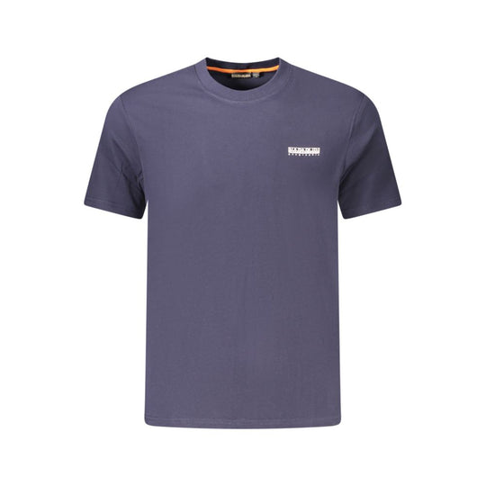 Napapijri Blau Baumwolle Männer T-Shirt