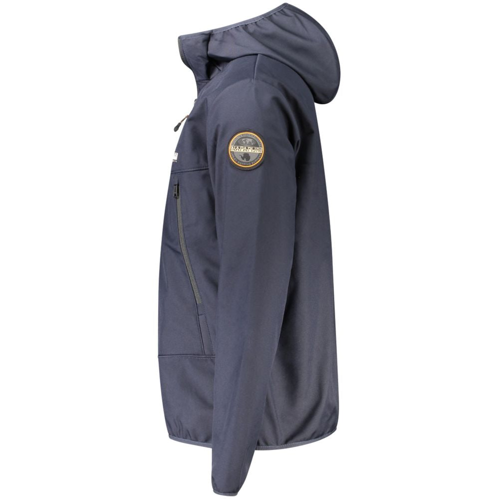 Napapijri Blaue Polyester Herren Jacke