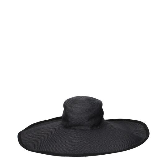 Max Mara Sonnenhüte aus schwarzem Papier