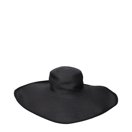 Max Mara Sonnenhüte aus schwarzem Papier