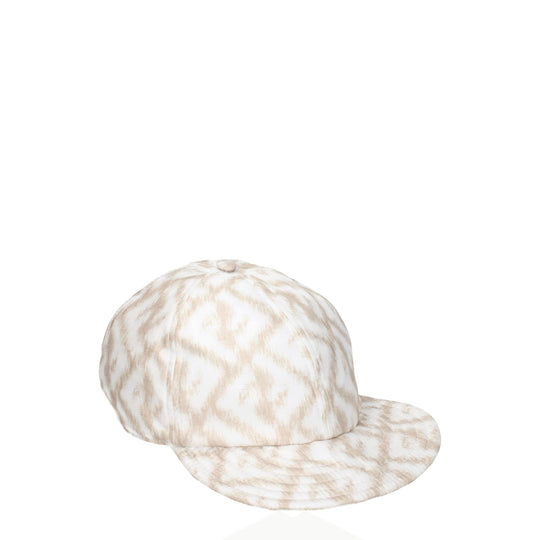 Fendi Beige Seidenmützen (Baseballmütze)