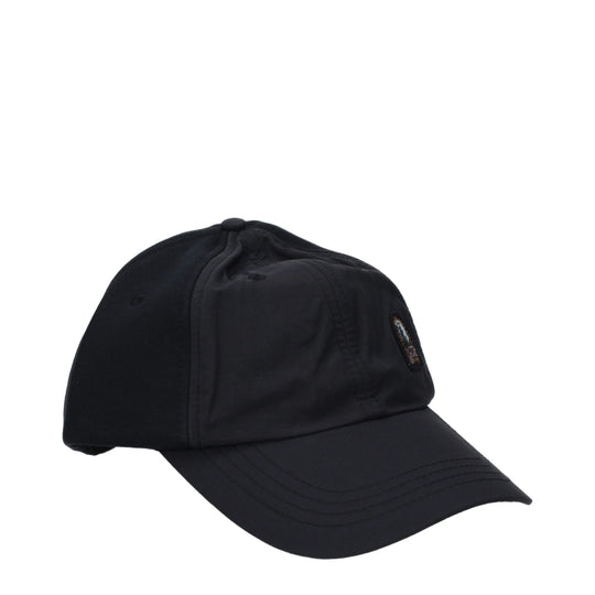 Parajumpers Schwarze Baumwollmützen (Baseballmütze)