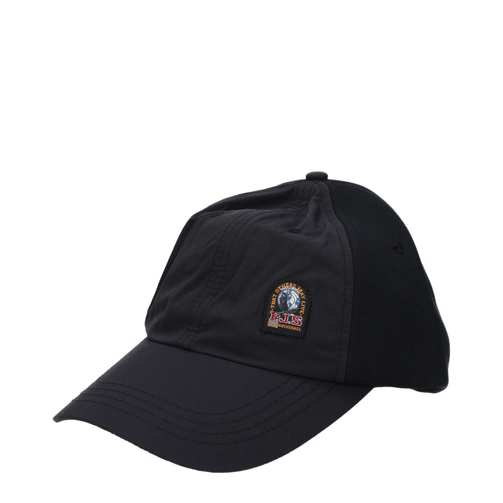 Parajumpers Schwarze Baumwollmützen (Baseballmütze)