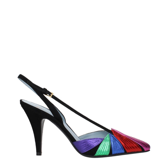 Valentino Garavani Schwarze Leder High Heel Pumps