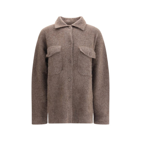 P.A.R.O.S.H. Strickjacke mit klassischem Kragen