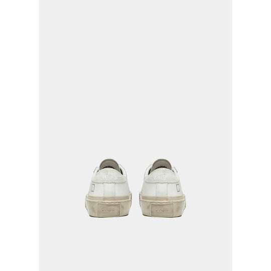 D.A.T.E Weißes Leder Sneaker