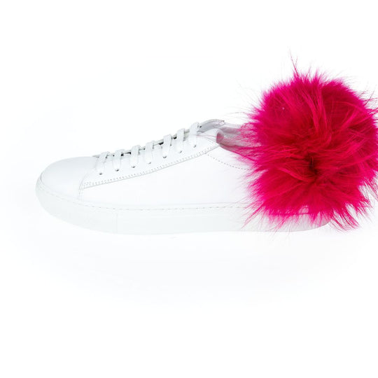 Mr&Mrs Italy Weißer Textilschuh