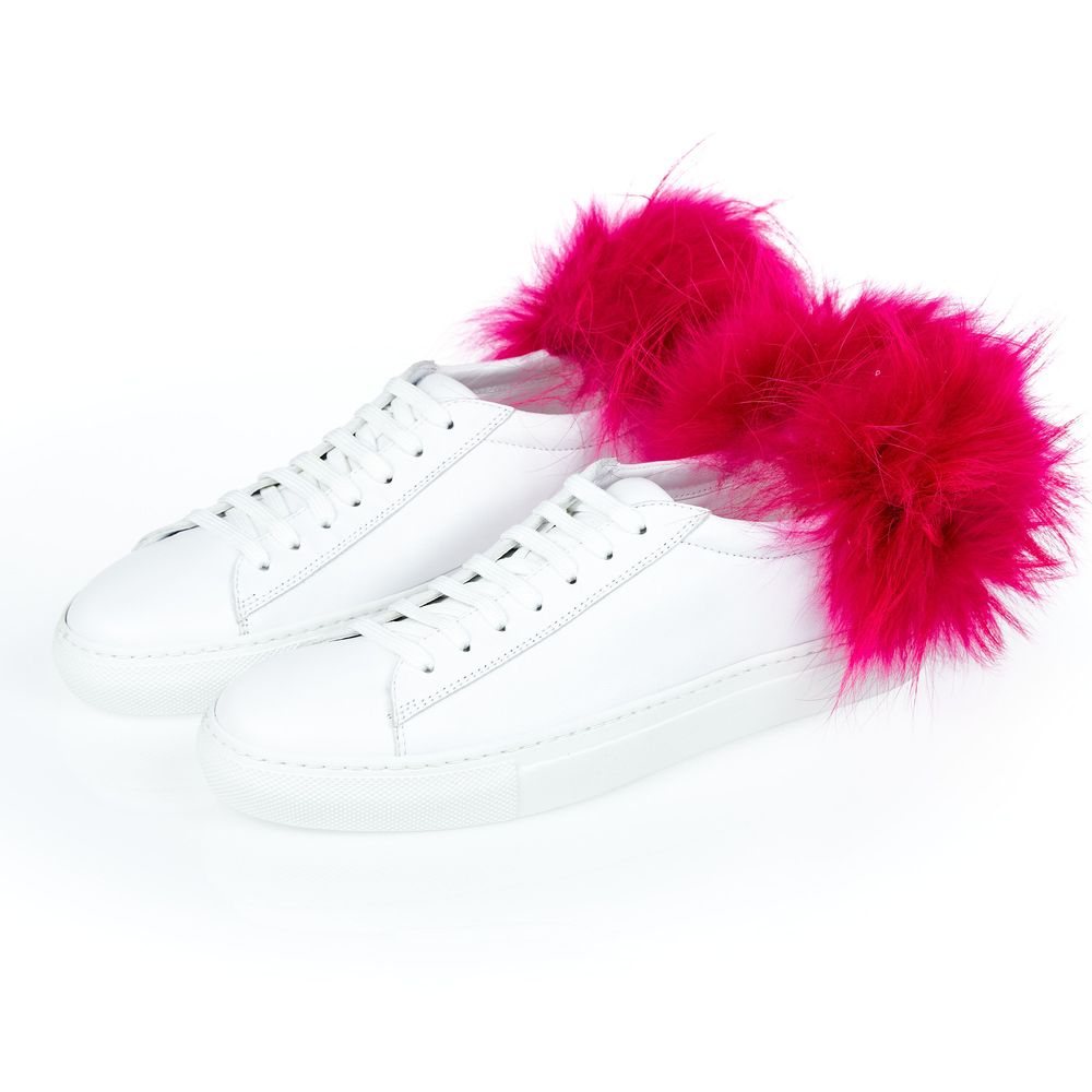 Mr&Mrs Italy Weißer Textilschuh