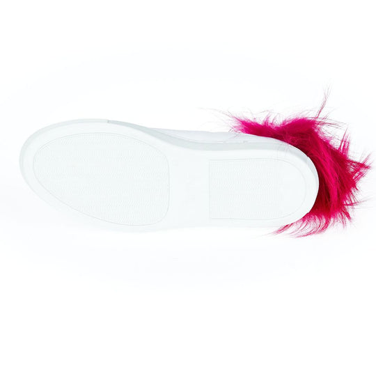 Mr&Mrs Italy Weißer Textilschuh