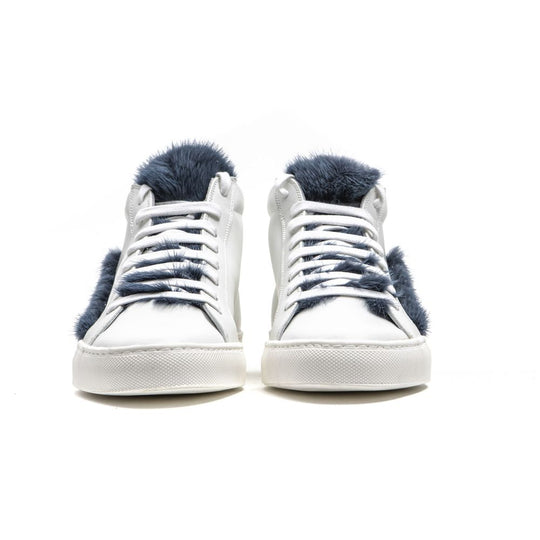 Mr&Mrs Italy Weißes Leder Sneaker