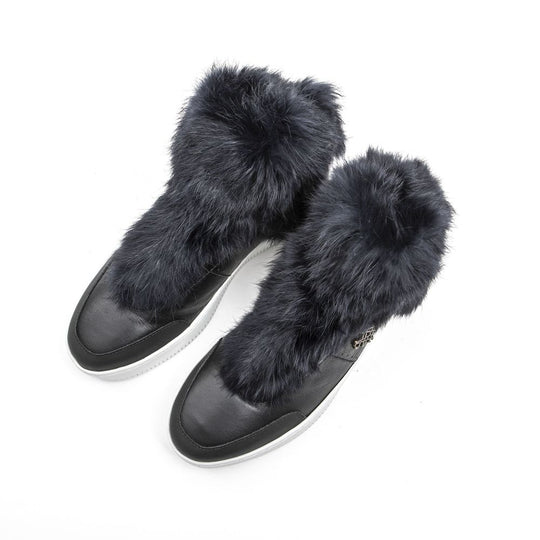 Mr&Mrs Italy Blaue Baumwolle Sneaker