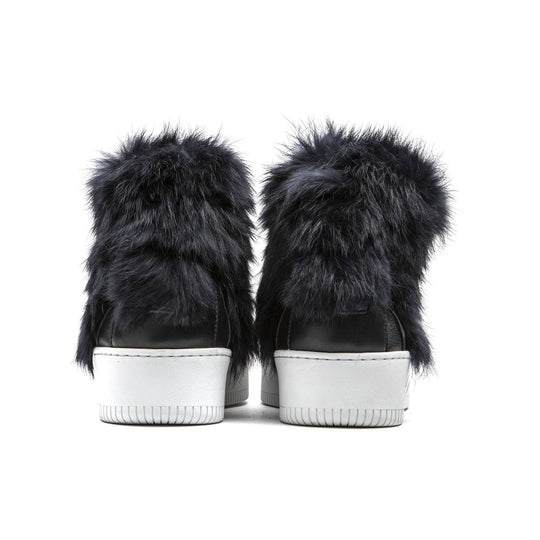 Mr&Mrs Italy Blaue Baumwolle Sneaker