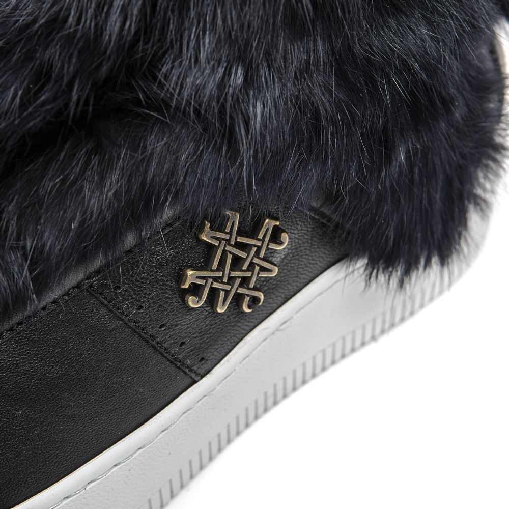 Mr&Mrs Italy Blaue Baumwolle Sneaker