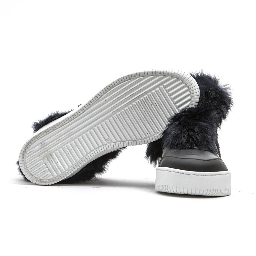 Mr&Mrs Italy Blaue Baumwolle Sneaker