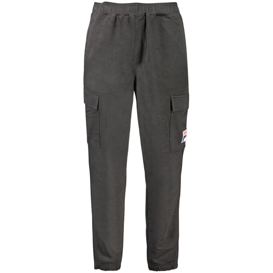 Fila Schwarze Baumwollhose