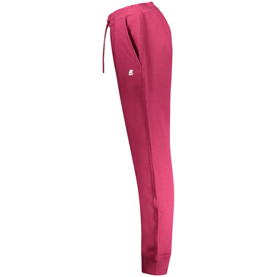 K-WAY Lila Baumwollhose