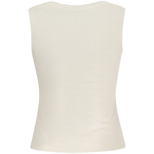 Tommy Hilfiger Beigefarbenes Baumwoll-Tank-Top