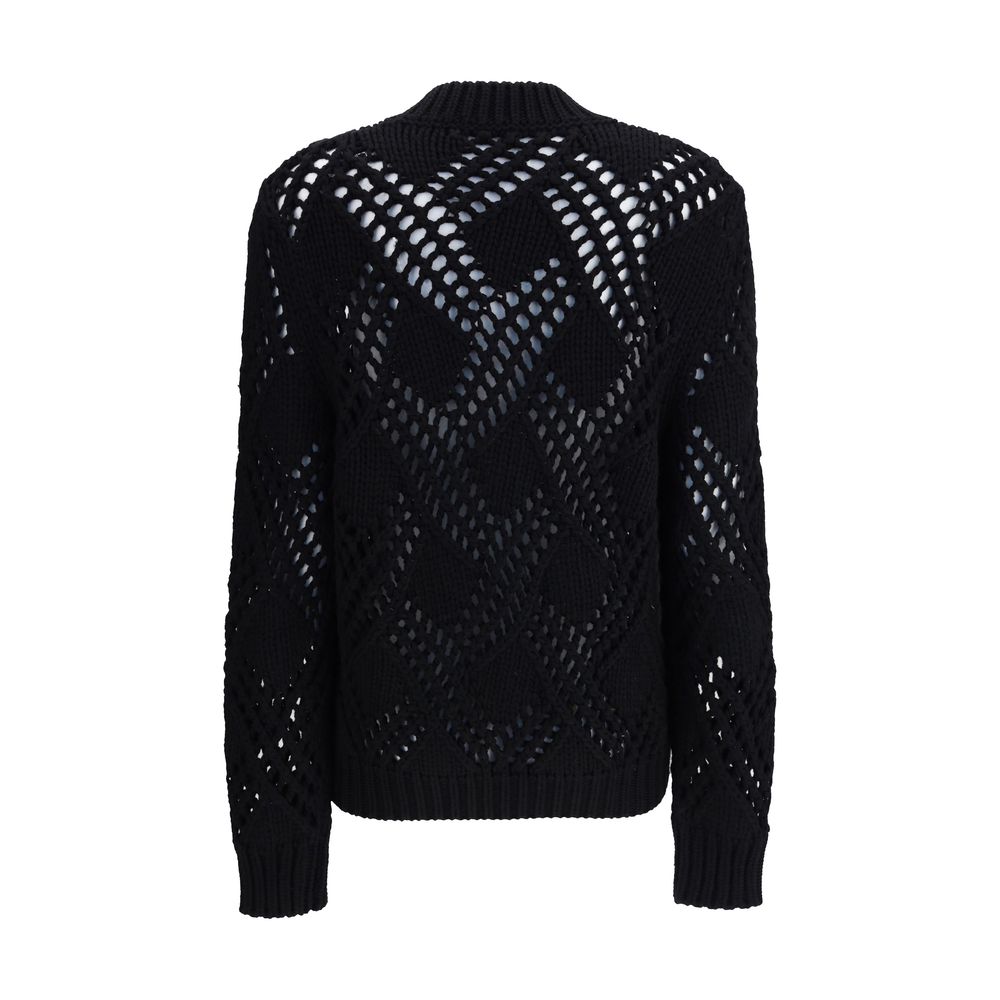 Jil Sander Geometrisch gemusterter Pullover