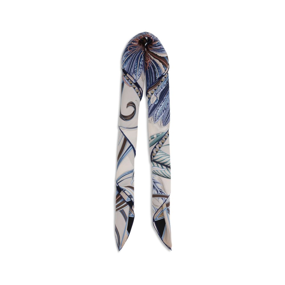 Ferragamo Giada Print Seidenschal