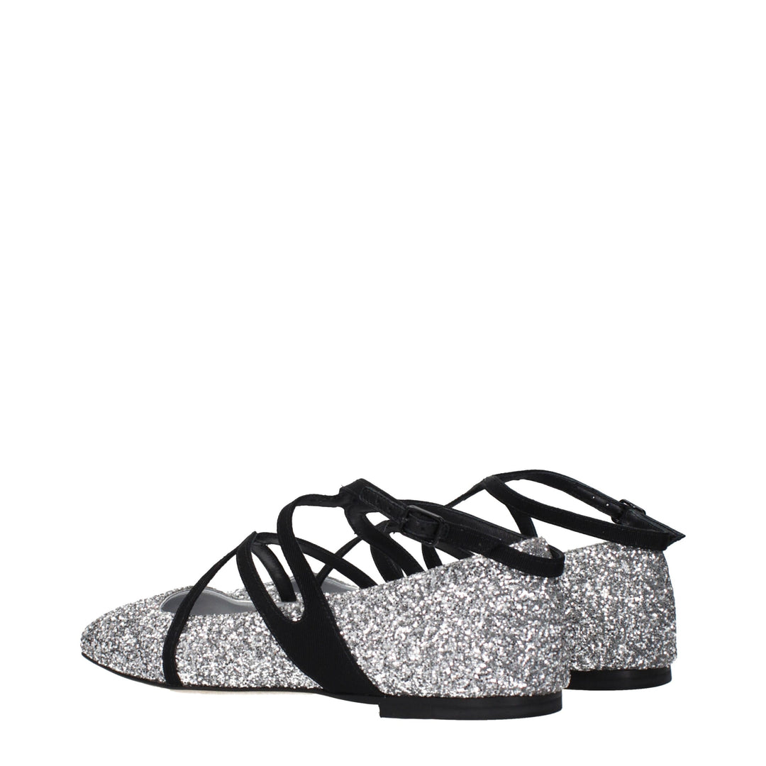 Jimmy Choo Graue Plastik-Ballettflaschen