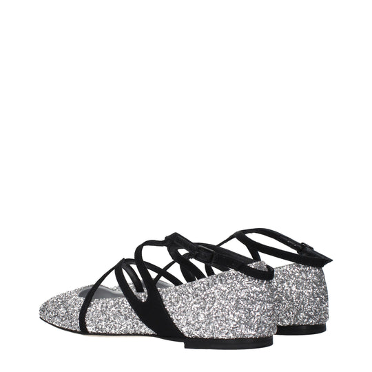 Jimmy Choo Graue Plastik-Ballettflaschen