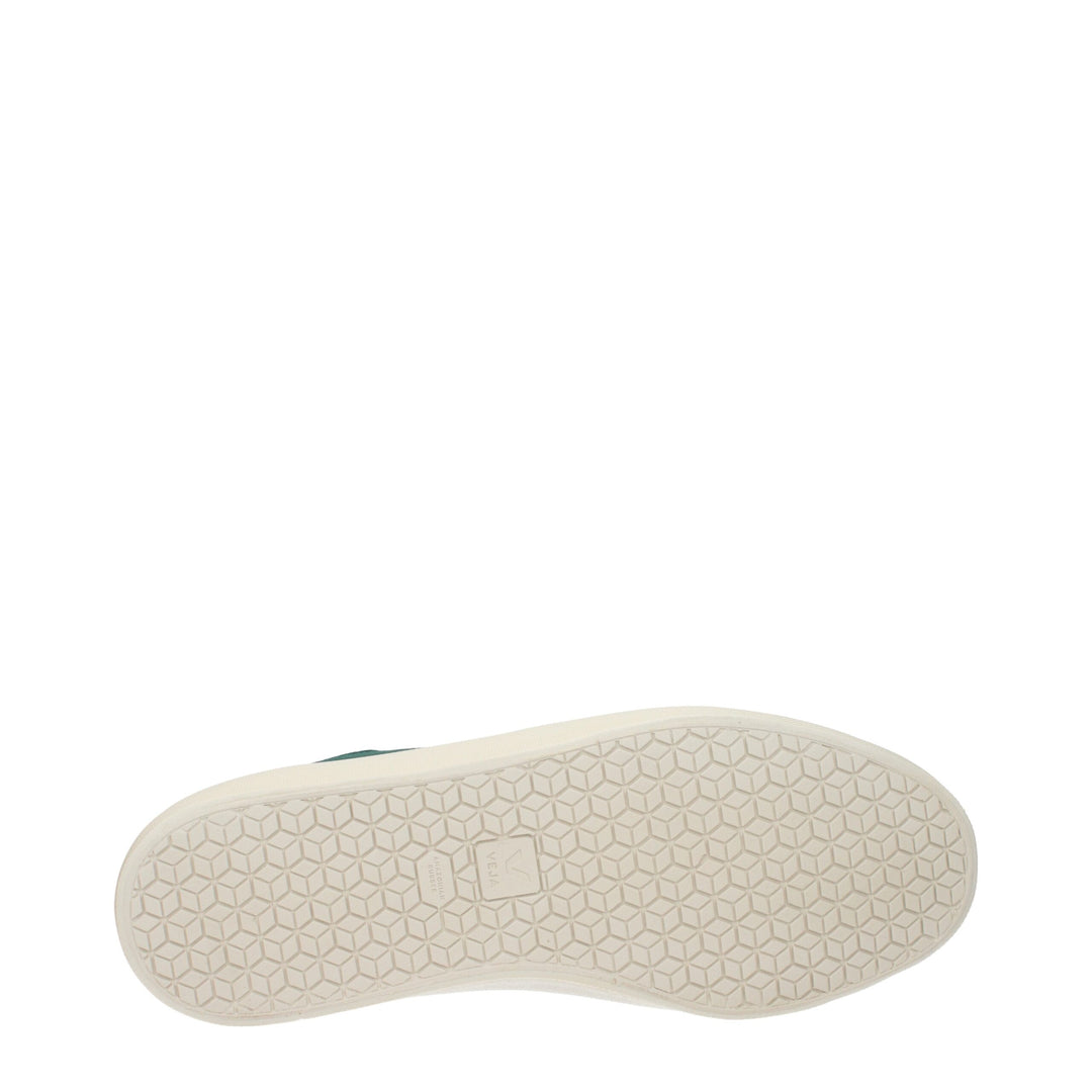 Veja Grüner Stoff Low Tops