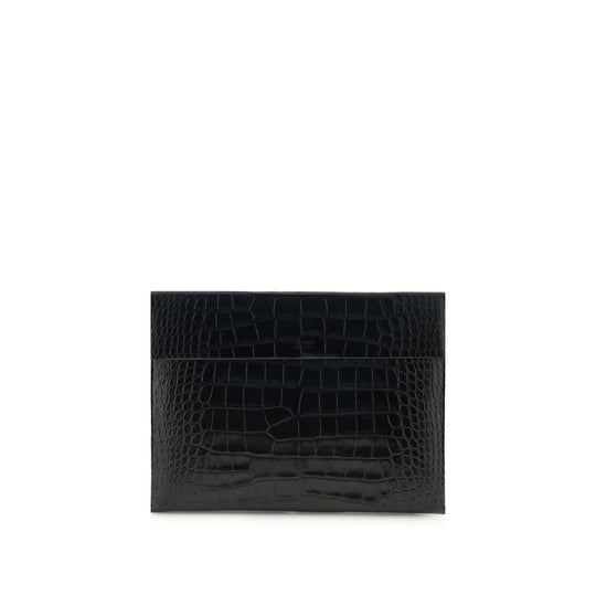 Tom Ford Lederbeutel mit Krokodildruck