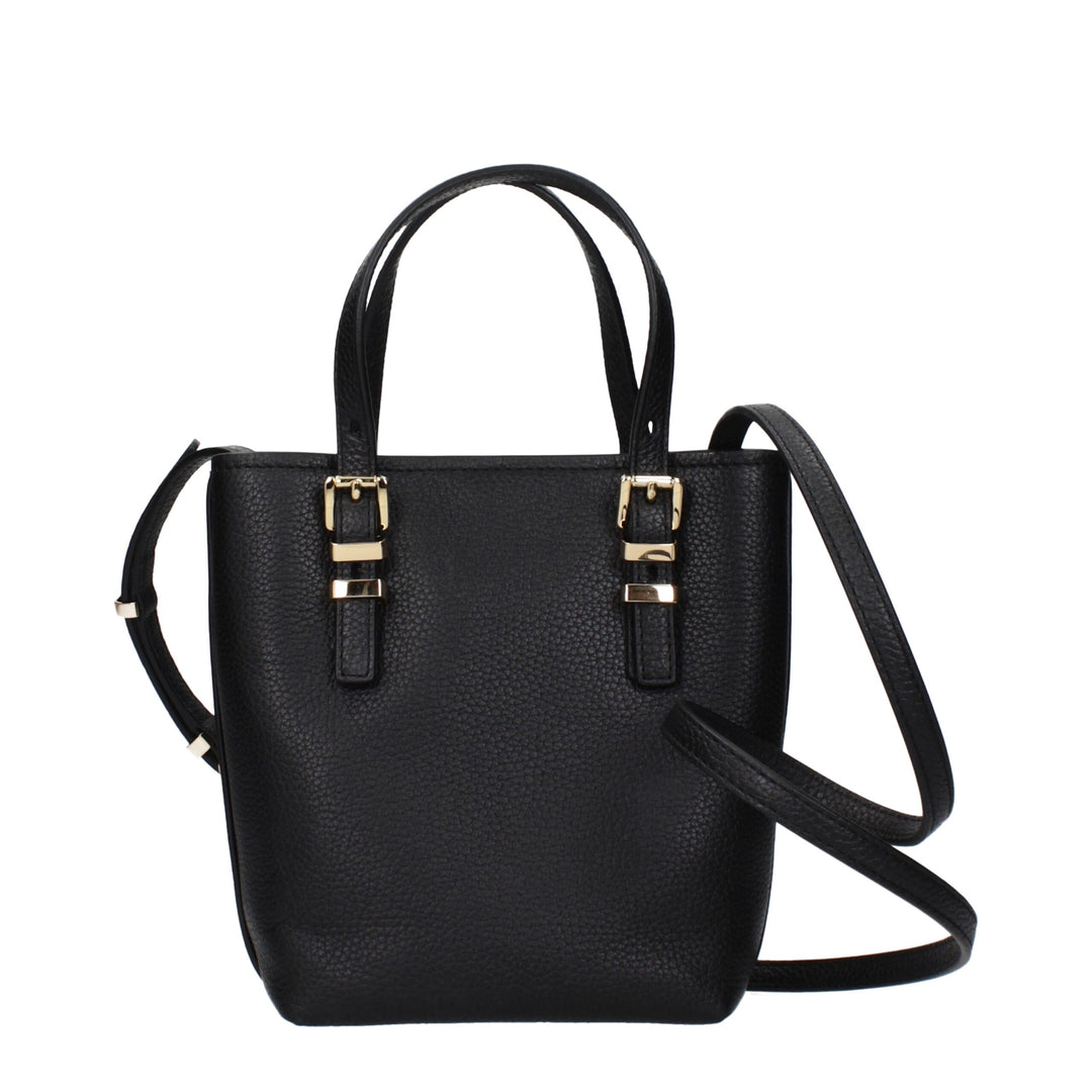 Michael Kors Schwarze Lederhandtaschen