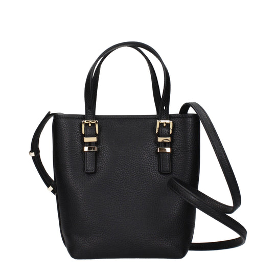 Michael Kors Schwarze Lederhandtaschen