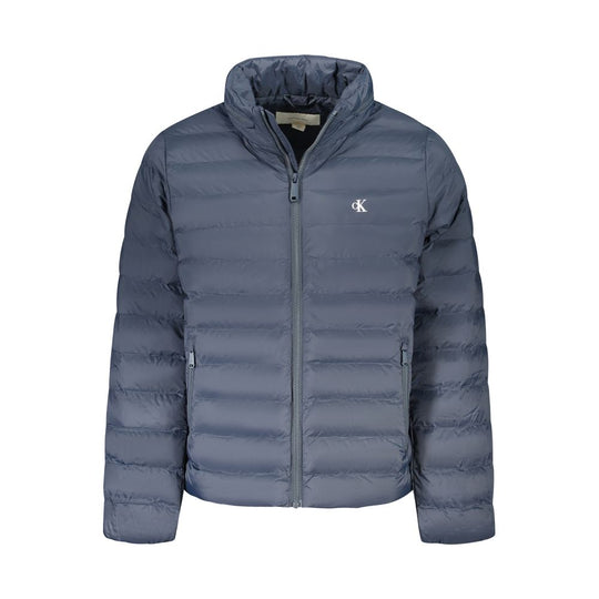 Calvin Klein Blaue Polyamid-Jacken &amp