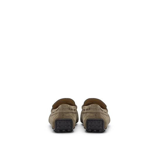 Tod's Beige Wildleder Mokassin