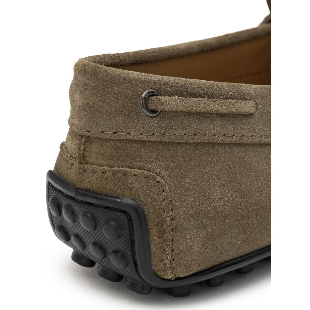 Tod's Beige Wildleder Mokassin