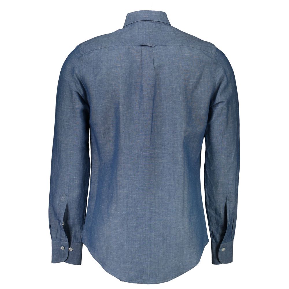 Gant Blaues Baumwollhemd