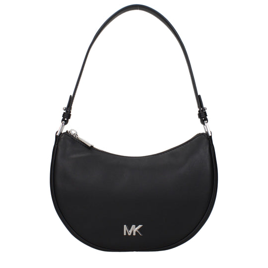 Michael Kors Schwarze Leder Umhängetaschen