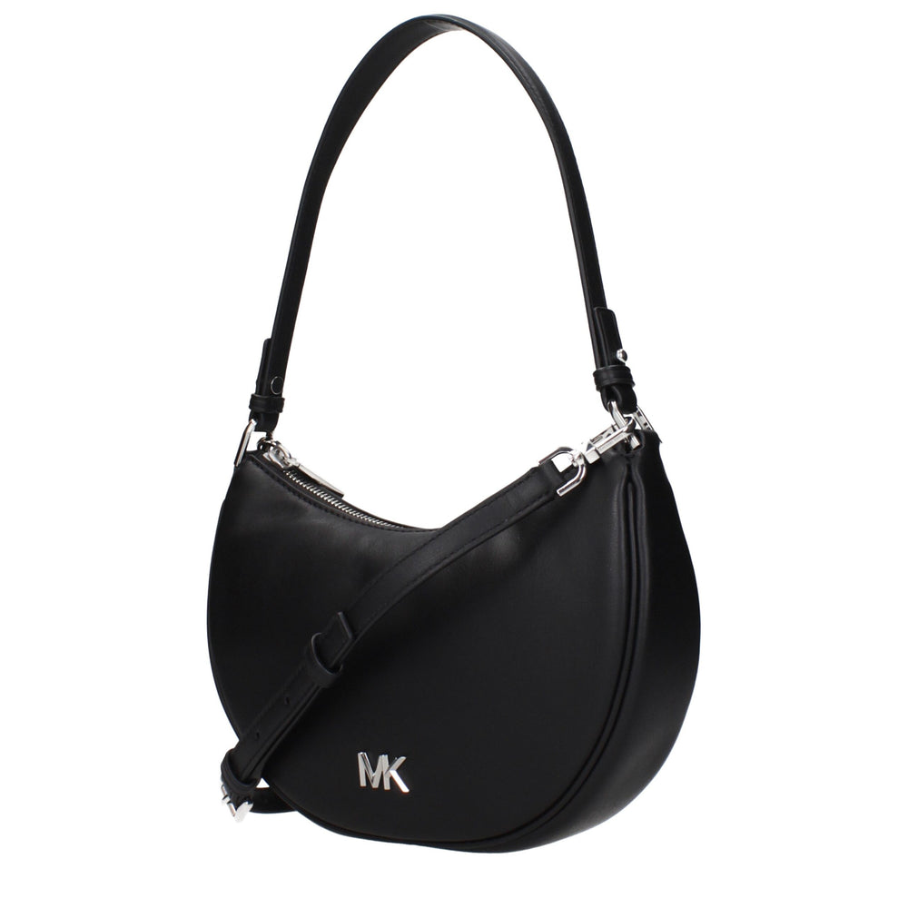 Michael Kors Schwarze Leder Umhängetaschen