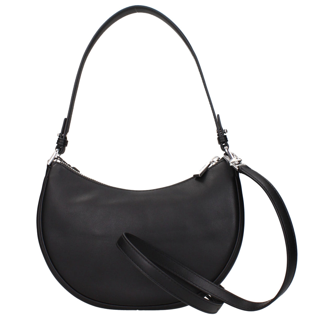Michael Kors Schwarze Leder Umhängetaschen