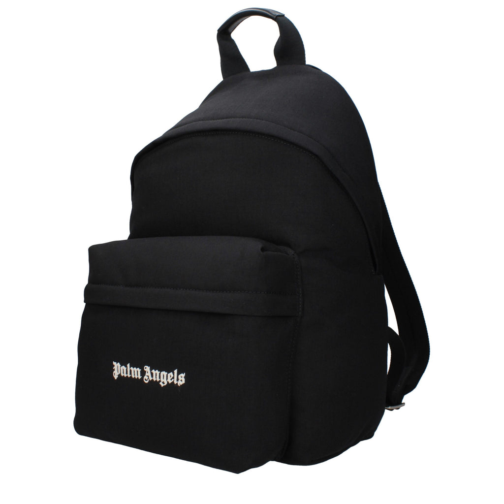 Palm Angels Schwarzer Stoffrucksack