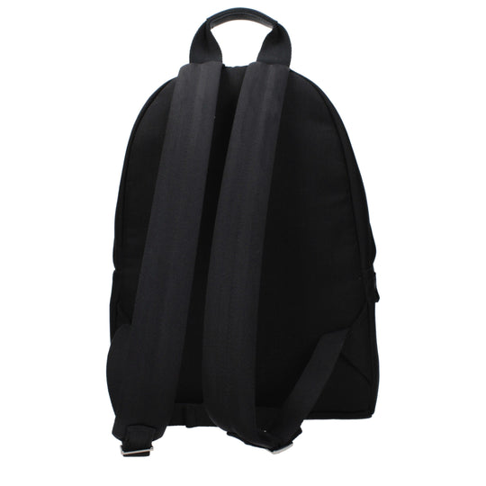 Palm Angels Rucksäcke aus schwarzem Stoff