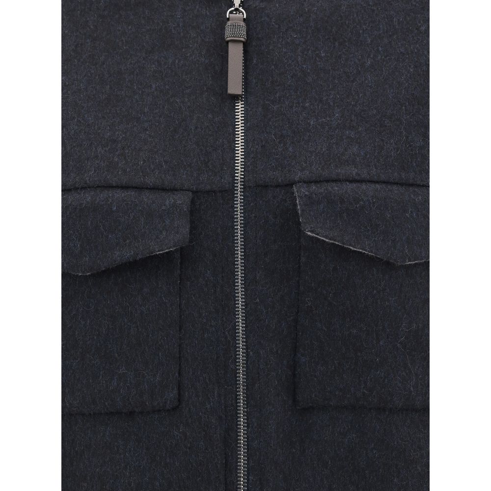Brunello Cucinelli Jacke aus Schurwolle